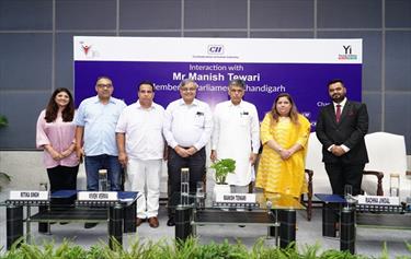 Interaction with Mr Manish Tewari